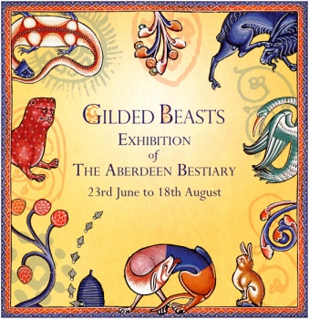 Gilded Beasts from the Aberdeen bestiary