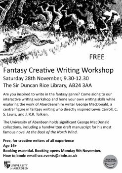 Fantasy Creative Writing Workshop