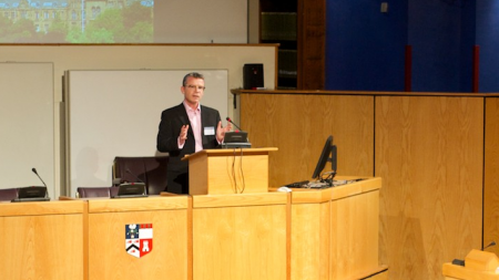 keynote speaker, Professor Frank Coton, Vice-Principal for Learning & Teaching at the University of Glasgow