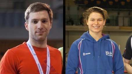 University student runners Stephen Dunlop and Zoey Clark picked to represent Scotland