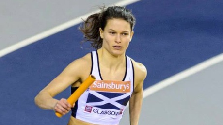 University of Aberdeen student Zoey Clark in action for Scotland - pic by Bobby Gavin