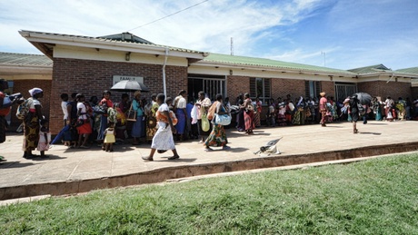 Maternity department at Bwaila hospital, Lilongwe