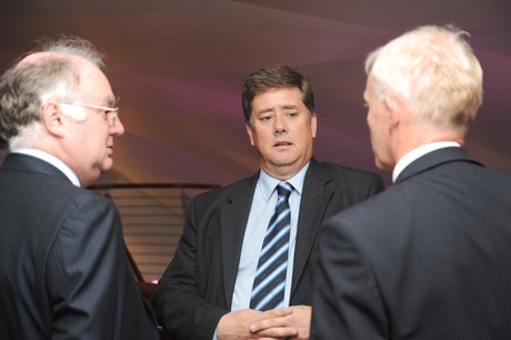 From Left: Professor Stephen Logan, Keith Brown and Peter Fantom