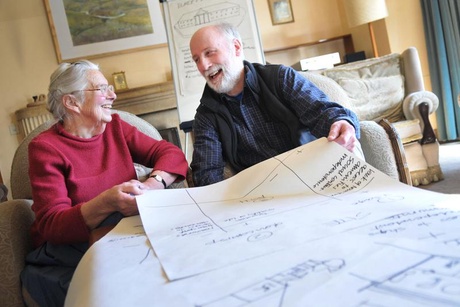Experts explore solutions with older people in Lochinver