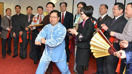 Nineteen head teachers from Guandong Province in China visited the University of Aberdeen