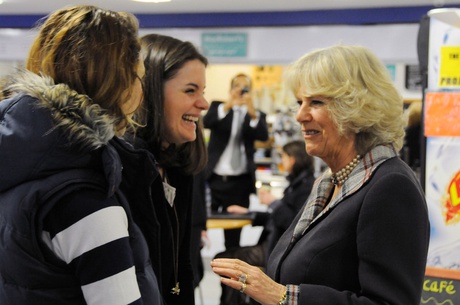 The Duchess of Rothesay meets University of Aberdeen students