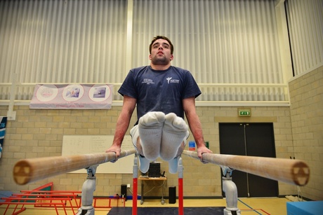 University of Aberdeen student and gymnast Ross Soutar is taking a year out from studying in a bid to reach Glasgow 2014
