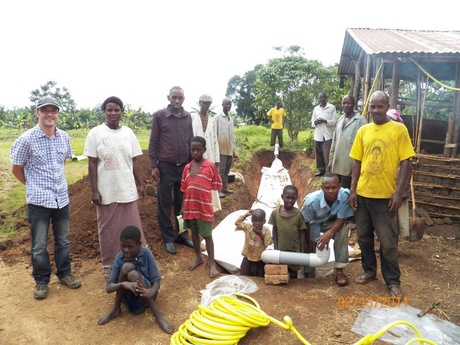 Digester team in Tiribogo near Kampala