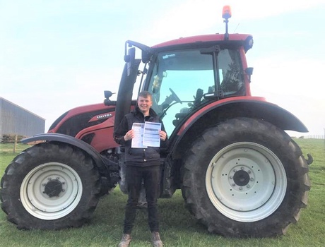 Aberdeen farming student Paul Duguid