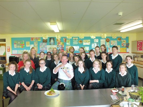 The Kilted Chef at Kilgraston School in Perthshire