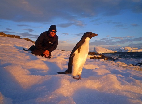 Professor Frithjof Kuepper at Rothera Point