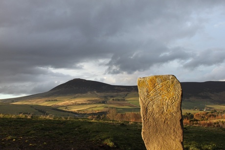 A Pictish standing stone (at Rhynie)