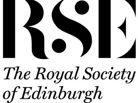 The Royal Society of Edinburgh's black and white logo