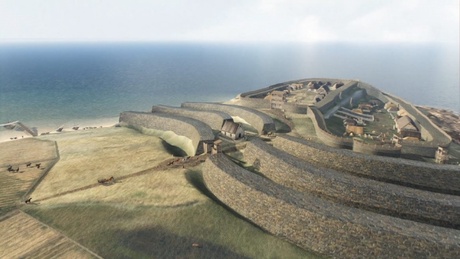 Reconstruction of Burghead