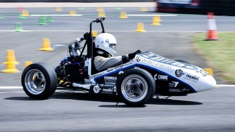 University of Aberdeen mechanical engineering students enjoy success at motor racing competition