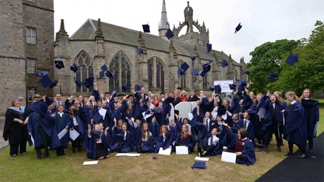 Graduates from Aberdeen's first ever Children's University