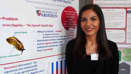 Yasemin Gulseven presented her research at the UK Houses of Parliament