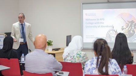 AFG College with University of Aberdeen Offer Holder Day