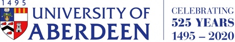 University of Aberdeen logo - Celebrating 525 years