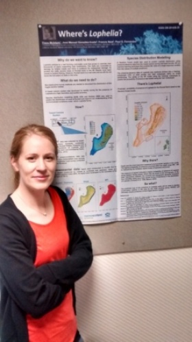 Fiona McIntyre got an honourable mention in the Early Career Scientist category for her poster presentation at ICES ASC 2014.