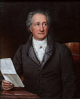 Goethe in 1828, by Joseph Karl Stieler (Wikimedia Commons)