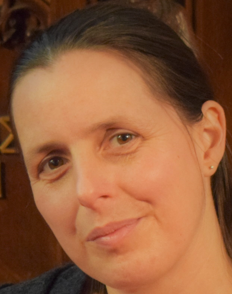 A close up image of Frauke Jurgenson's face. She has dark hair and a slight smile.