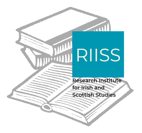 RIISS Logo; an illustration of one open book next to two closed books.