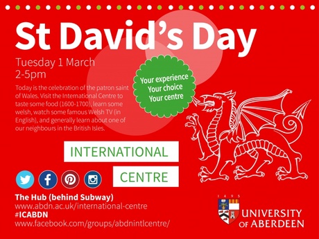 St David's Day poster