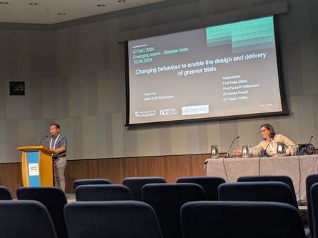 Frank You presenting at ICTMC26