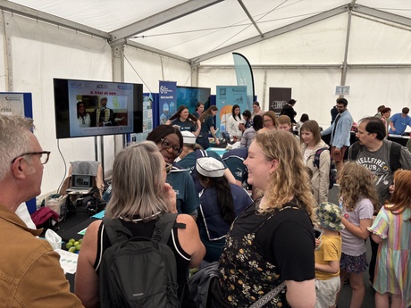 A look inside the Discovery Zone at The Tall Ships event