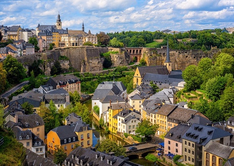Luxembourg cityscape