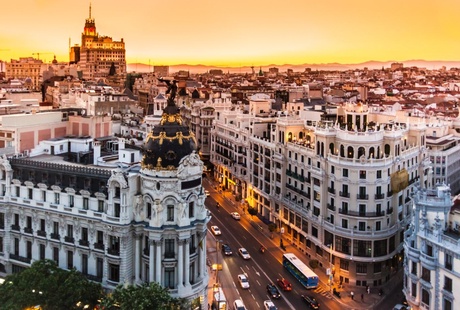 Madrid Skyline