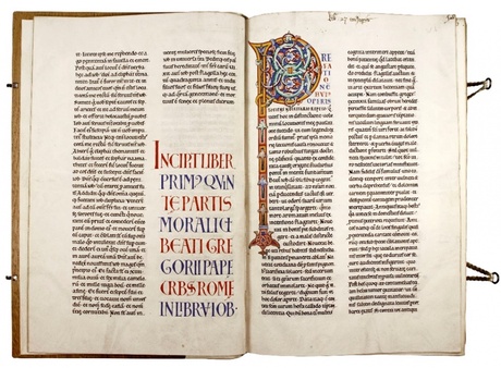 A decorated manuscript