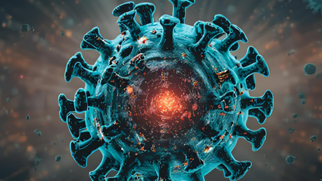 Image of a virus