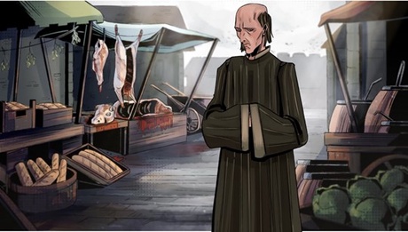 a still image from the "Strange Sickness" video game