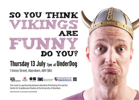 So you think Vikings are funny?