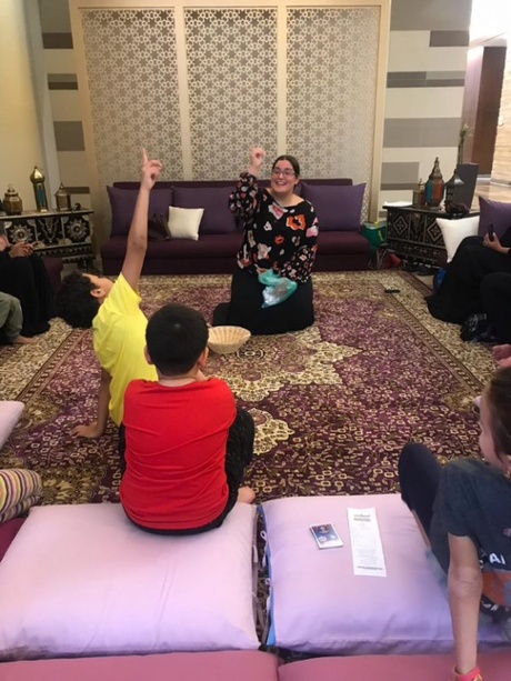 Anna Fancett storytelling workshop