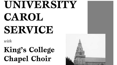 University Christmas Carol Service 