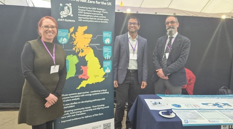 Prof Maheri, Dr Sriramula and Dickie at SPEERI conference