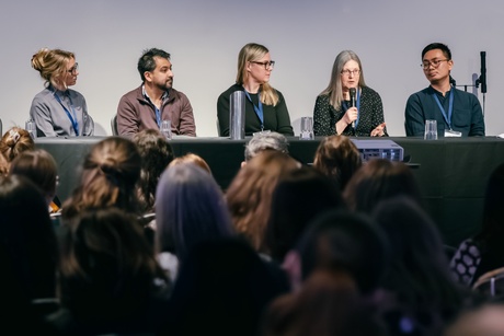 Dr Luis Loria-Rebolledo, UK Public Science Conference (2nd from left)