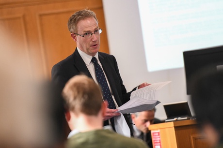 photograph of speaker Derek Auchie