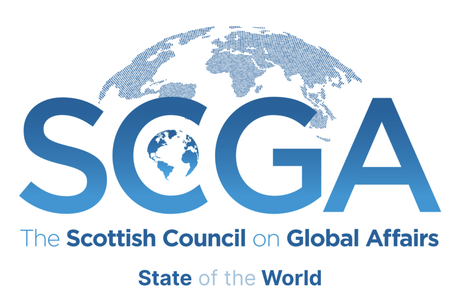Logo of the Scottish Council on Global Affairs (SCGA)
