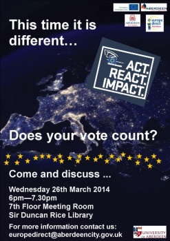 Europe Direct event poster