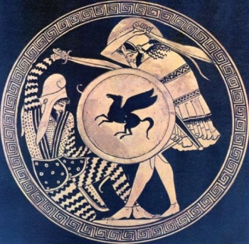 Greek-Persian duel