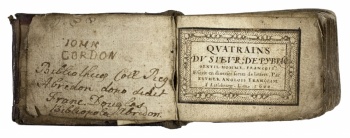 Esther Inglis miniature book