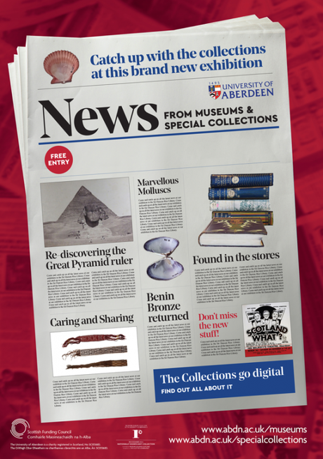 Poster advertising the exhibition News