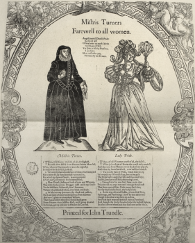 Illustration of Mistris Turners Farewell to all women