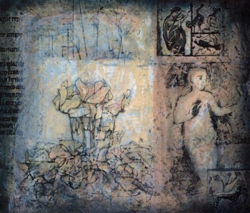 &lsquo;Real and Imagined World&rsquo; print by Victoria Crowe
