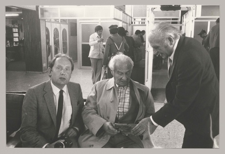 From left: Gerd Heidemann, Karl Wolff and Klaus Barbie