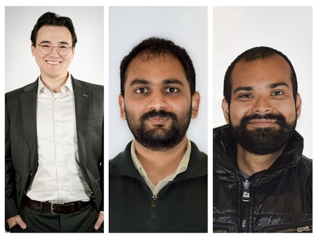 Head and shoulders montage of the three shortlistees